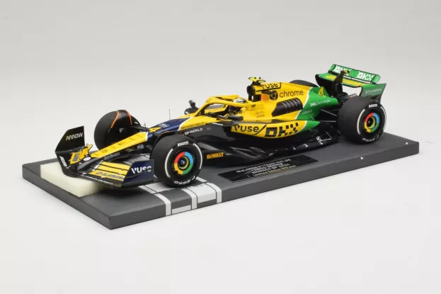 Minichamps Mclaren F1 Mcl38 Team Mclaren N 4 4th Monaco Gp senna 30th Anniversary 2024 Lando Norris 1:18 537242604